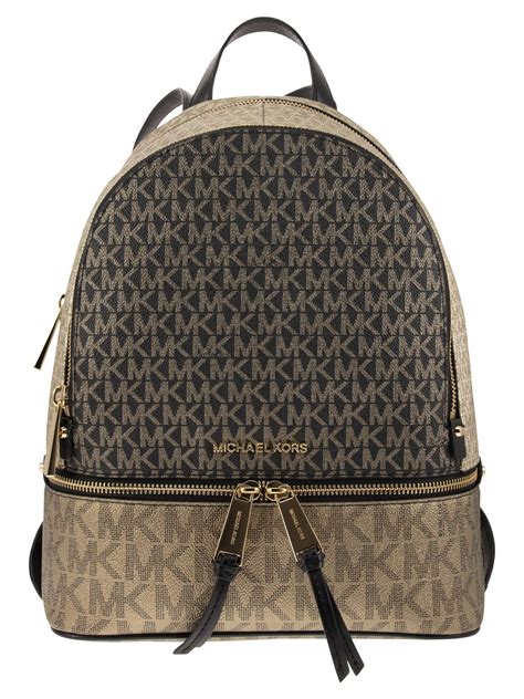 michael kors brooklyn medium backpack|michael kors rhea colorblock backpack.